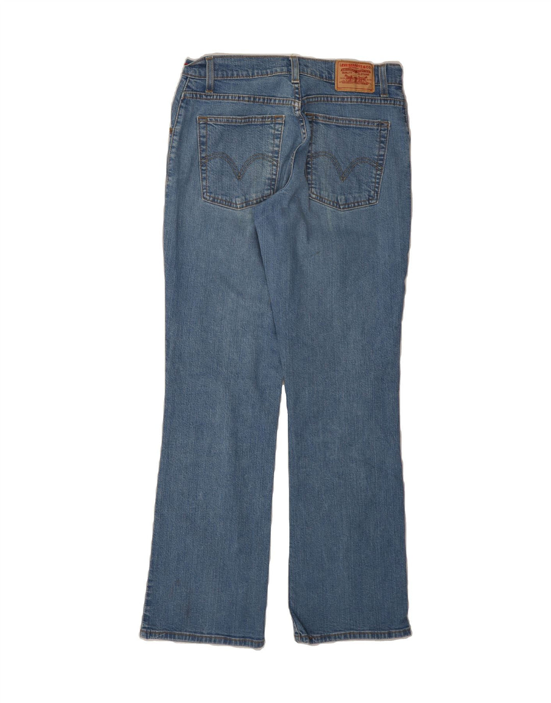 LEVI'S Womens 550 Relaxed Fit Bootcut Jeans US 8 Medium W30 L31 Blue Vintage Levi's and Second-Hand Levi's from Messina Hembry 