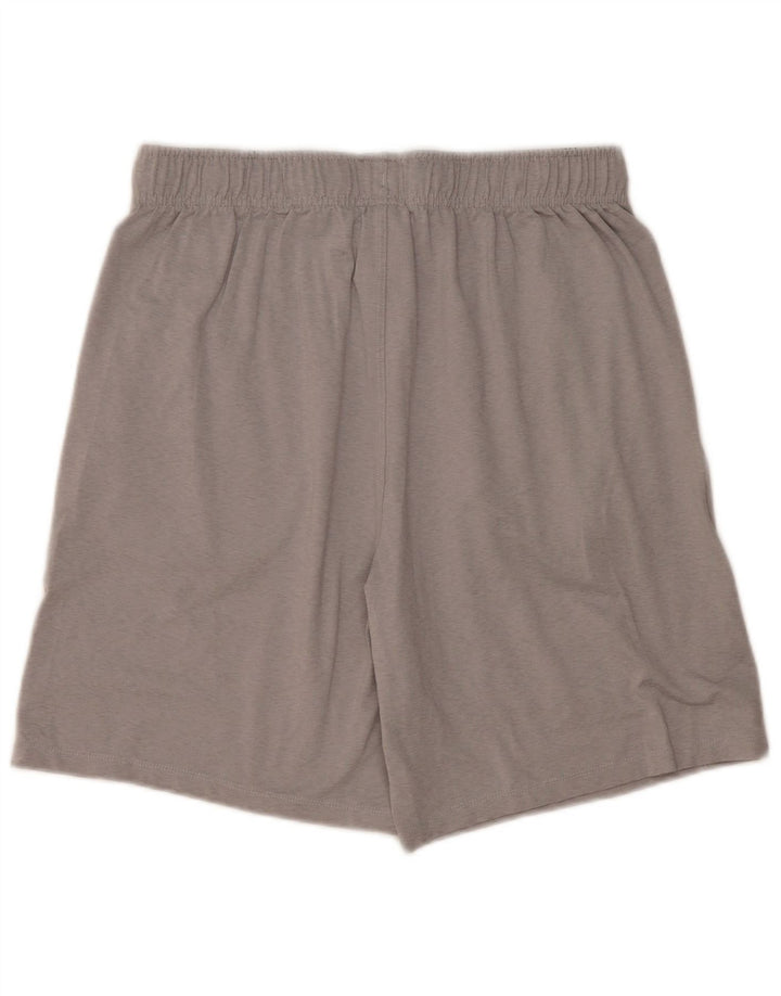 RUSSELL ATHLETIC Mens Grant Fit Sport Shorts Large Grey Polyester
