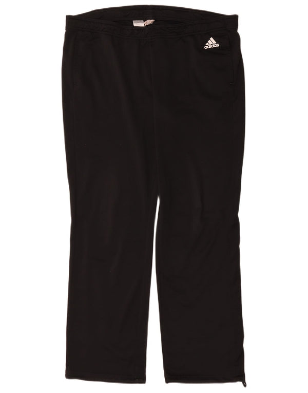 Adidas Mens Tracksuit Trousers XL Black Polyester