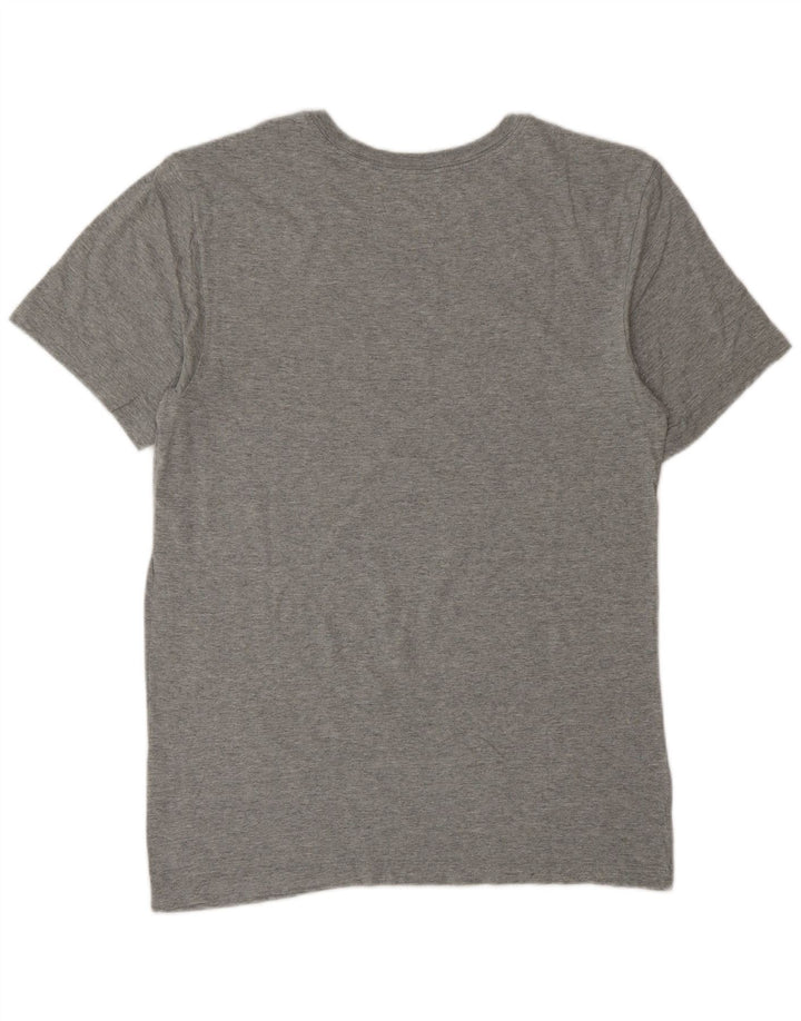 Nike Mens Graphic T-Shirt Top Small Grey Cotton