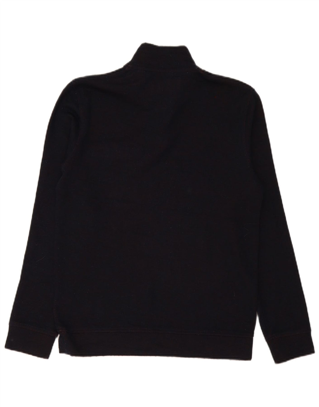 Ted Baker Mens Button Neck Jumper Sweater Size 2 Small Navy Blue Modern