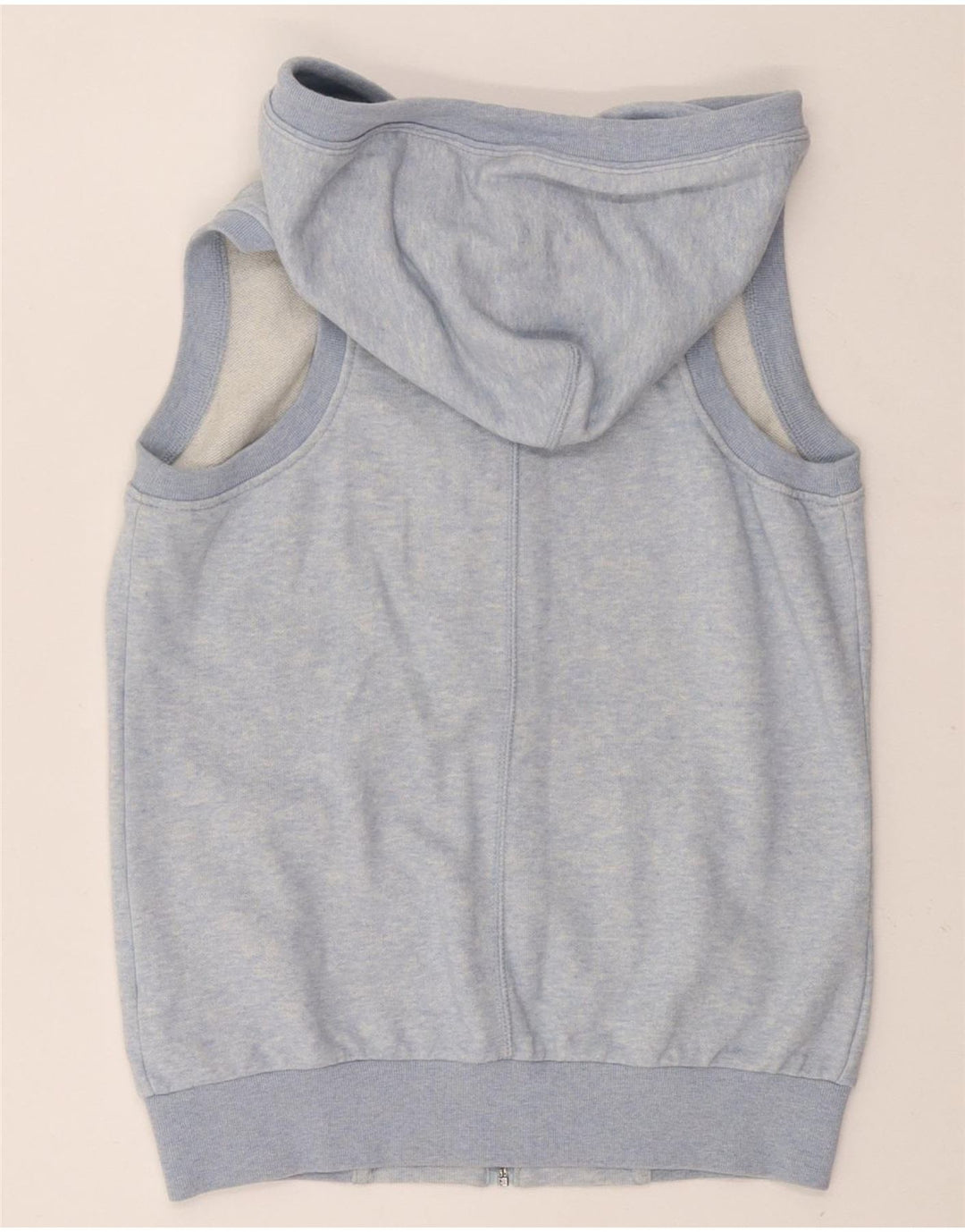 CHAMPION Womens Heritage Classics Zip Hoodie Sweater UK 10 Small Blue