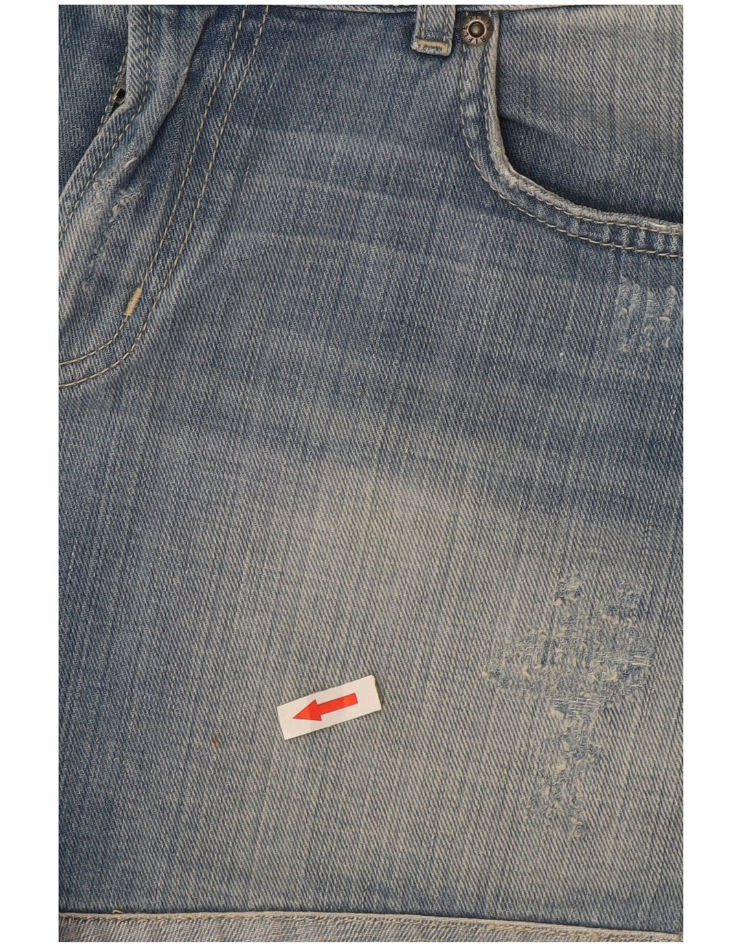 Rifle Womens Denim Shorts W36 XL Blue