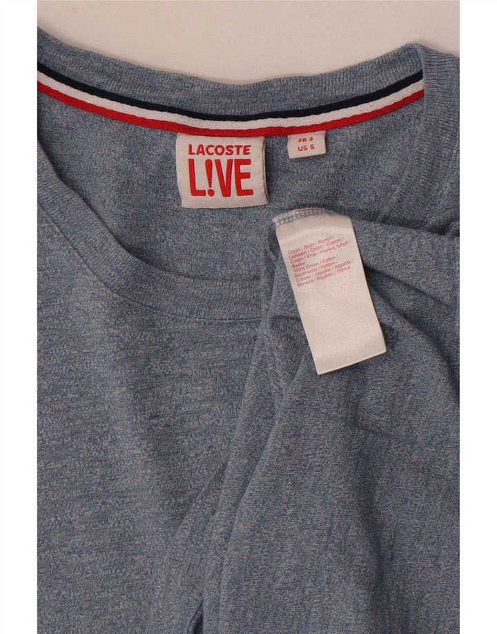 Lacoste Mens T-Shirt Top Size 3 Small Blue