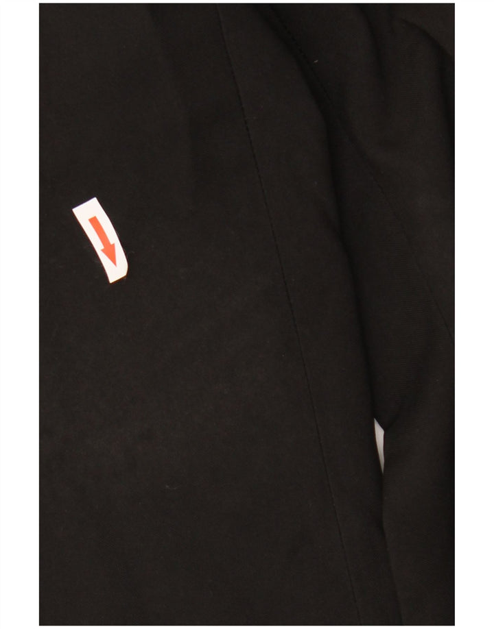 Marks & Spencer Mens Straight Chino Trousers W36 L31 Black Polyester
