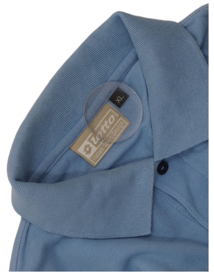 Lotto Mens Polo Shirt XL Blue