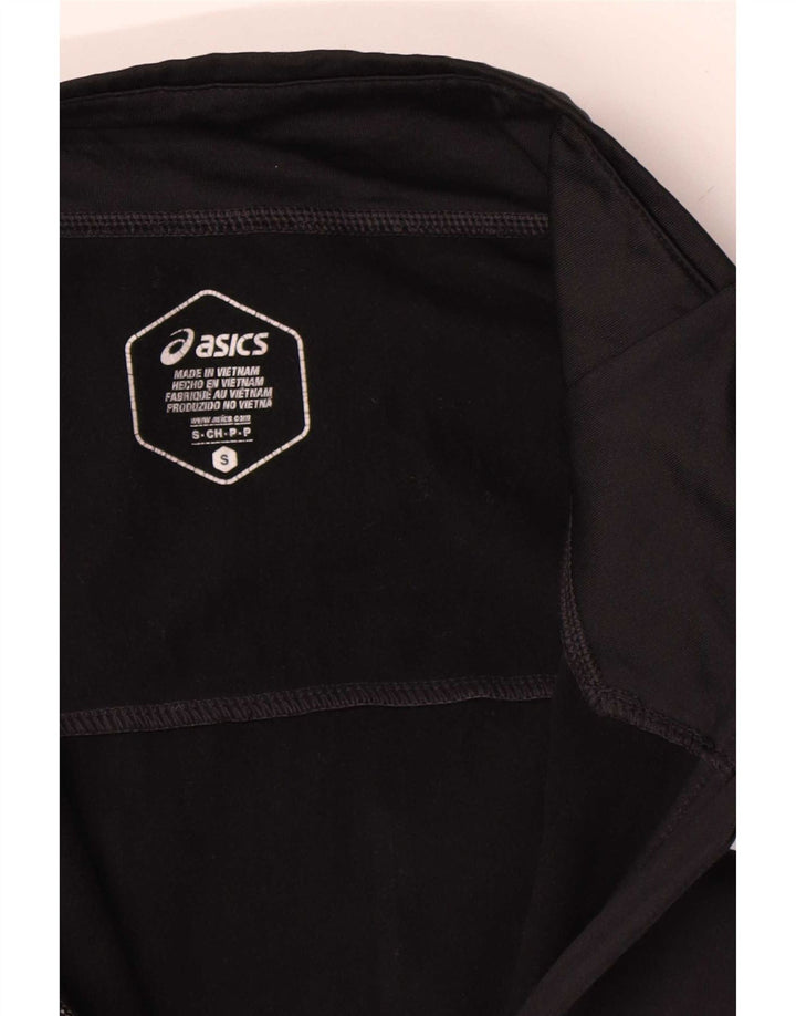 Asics Mens Tracksuit Top Jacket Small Black