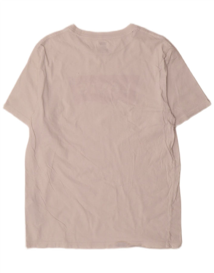 Levi's Mens Standard Graphic T-Shirt Top Medium White Cotton