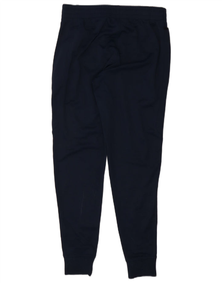 Under Armour Mens Tracksuit Trousers Joggers Large  Navy Blue Polyester