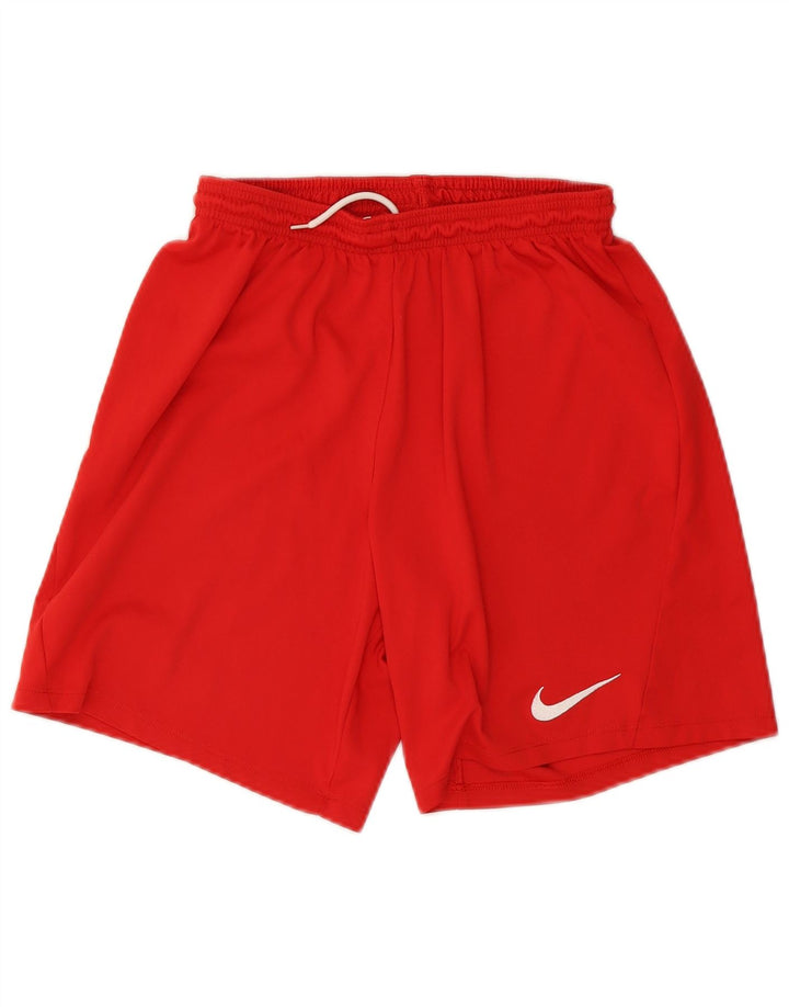 Nike Mens Dri Fit Slim Fit Sport Shorts Large  Red Polyester