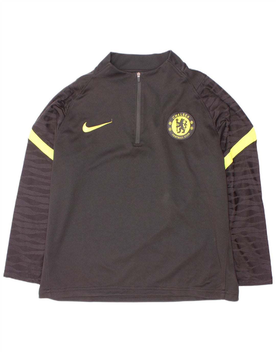 Nike Boys Graphic Pullover Tracksuit Top 10-11 Years Medium Black