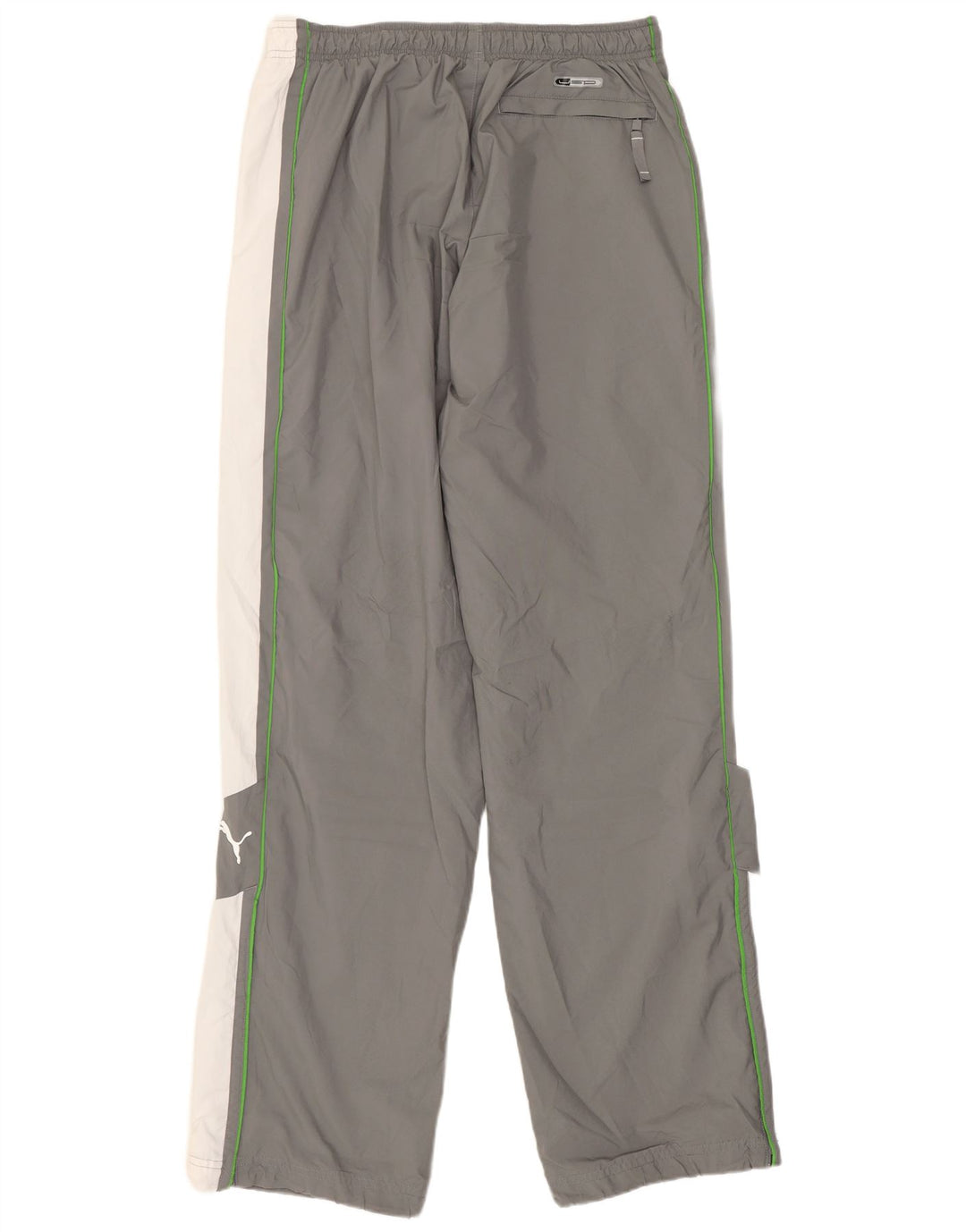Puma Mens Tracksuit Trousers Medium  Grey Colourblock Polyester