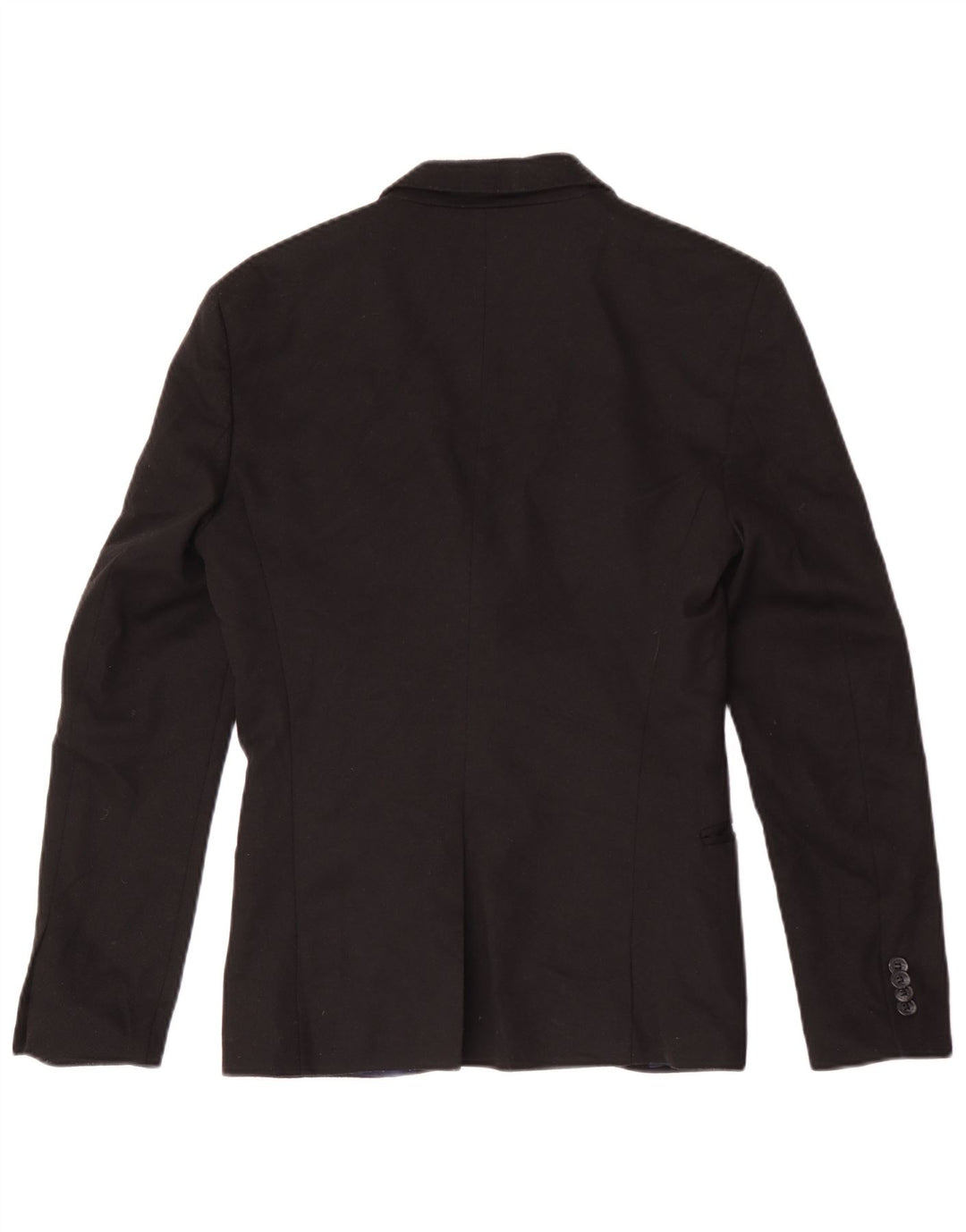 Zara Mens 2 Button Blazer Jacket UK 36 Small Black