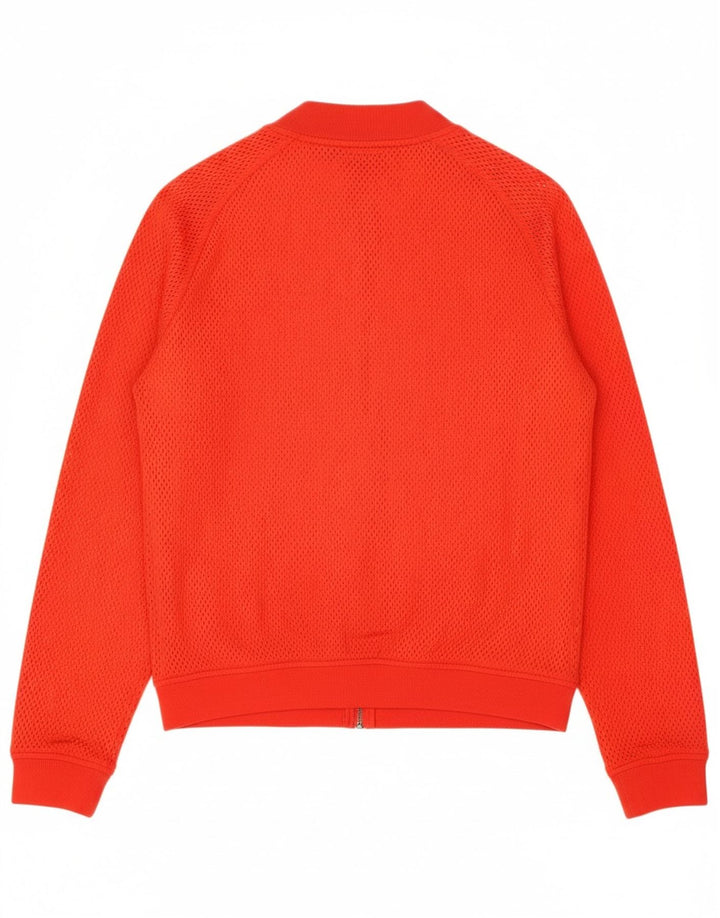 JACK & JONES Mens Tracksuit Top Jacket Medium Red Polyester