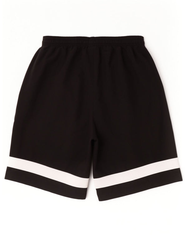 Nike Boys Sport Shorts 12-13 Years Large Black Colourblock Polyester Sports