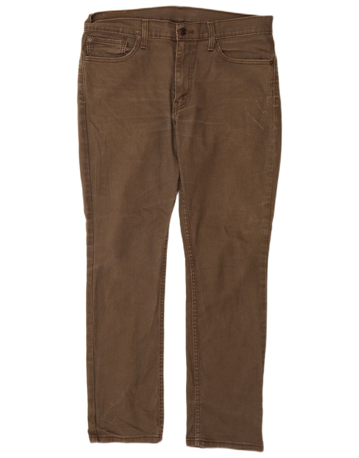 Levi's Mens 511 Slim Jeans W36 L32 Grey Cotton