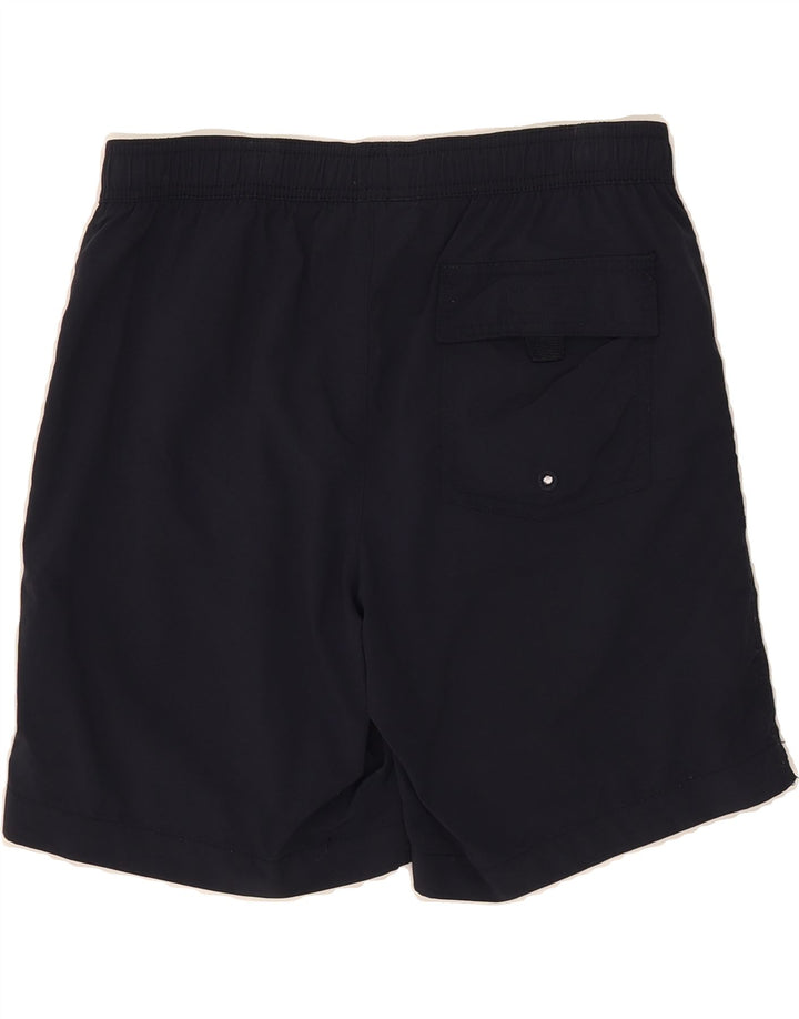 CHAMPION Mens Graphic Swimming Shorts Small  Navy Blue Polyamide Vintage Champion and Second-Hand Champion from Messina Hembry 