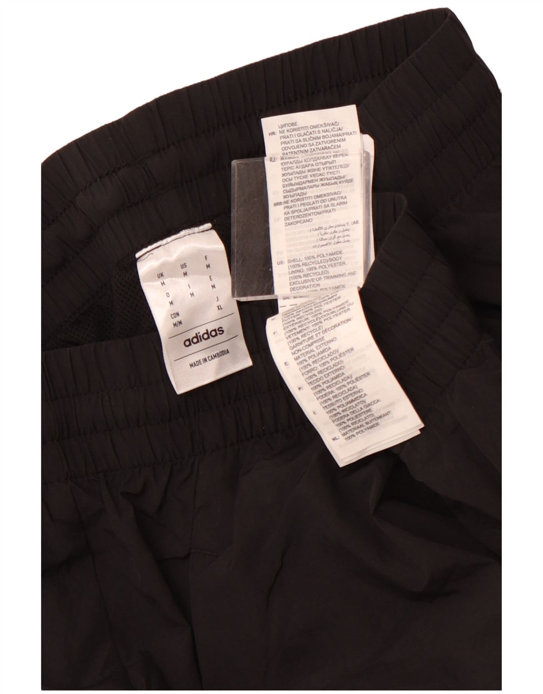 ADIDAS Womens Cargo Tracksuit Trousers Joggers UK 14 Medium Black