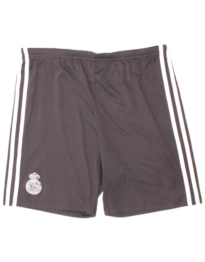 Adidas Boys Climacool Sport Shorts 13-14 Years Black Polyester