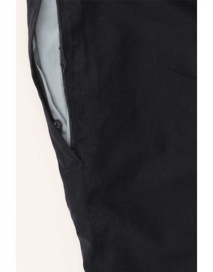 Reebok Mens Tracksuit Trousers Joggers Large Navy Blue Polyester