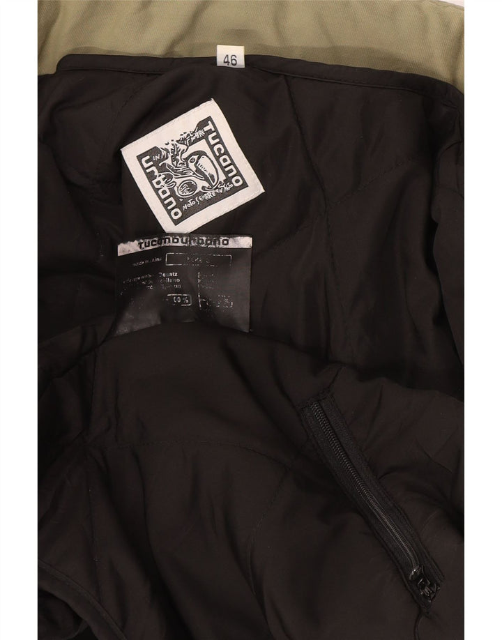 Tucano Urbano Womens Utility Jacket IT 46 Large Khaki