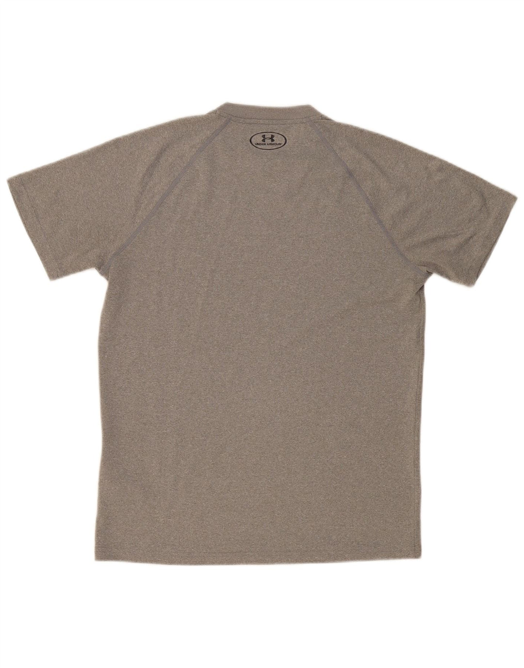 UNDER ARMOUR Mens Heat Gear T-Shirt Top Small Grey Polyester