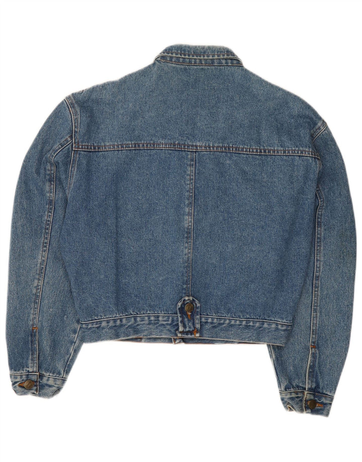 Vintage Boys Denim Jacket 14-15 Years Medium Blue