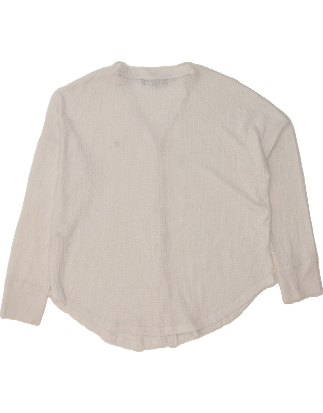 TOMMY HILFIGER Womens Oversized Cardigan Sweater UK 14 Medium White Vintage Tommy Hilfiger and Second-Hand Tommy Hilfiger from Messina Hembry 