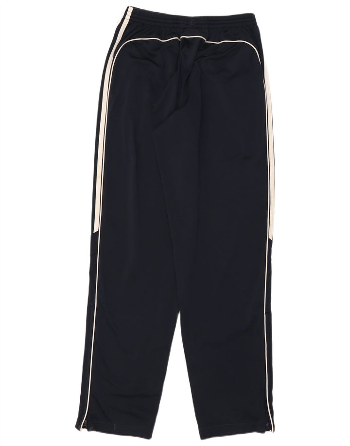 Adidas Boys Tracksuit Trousers 15-16 Years Navy Blue Polyester