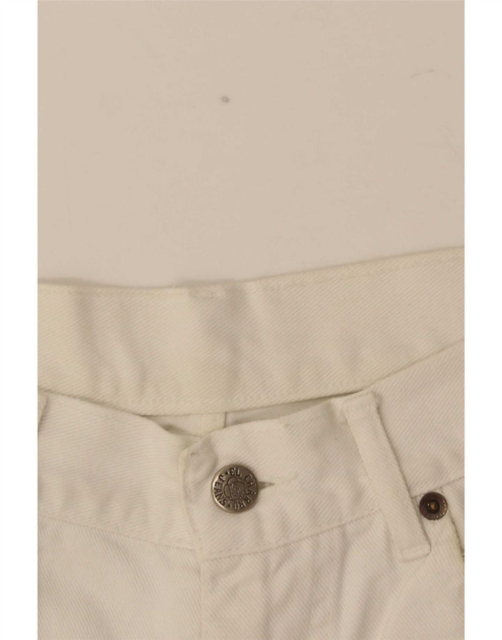 Vintage Womens Straight Jeans W30 L29 White