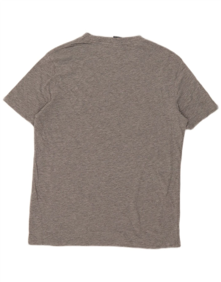 Champion Mens T-Shirt Top Small Grey Cotton