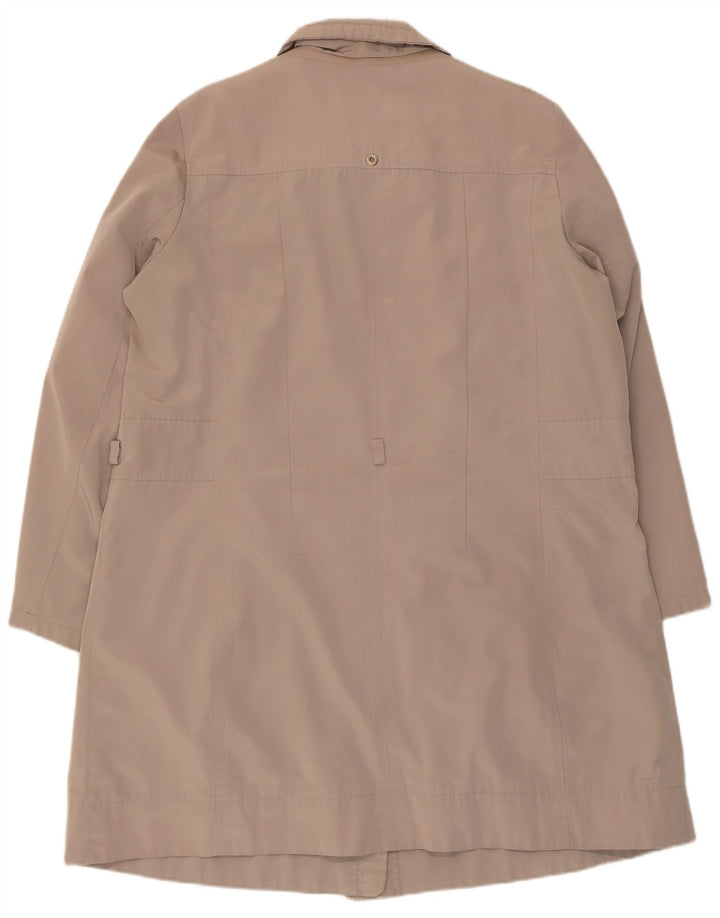 Geox Womens Respira Overcoat IT 48 XL Beige Polyester