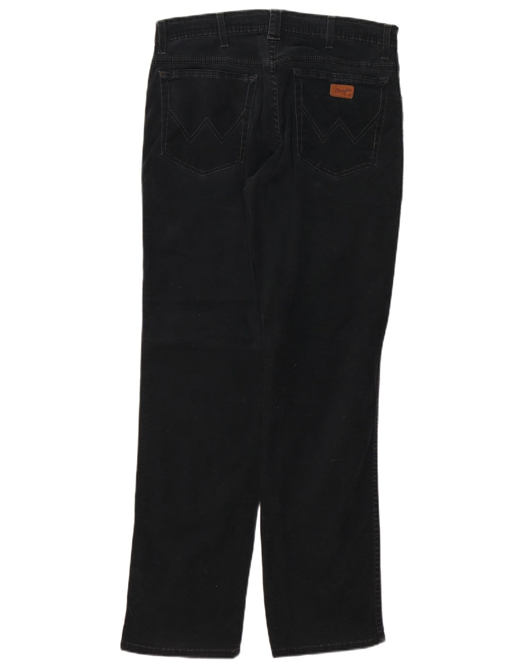 WRANGLER Womens Texas Stretch Straight Casual Trousers W32 L32 Black