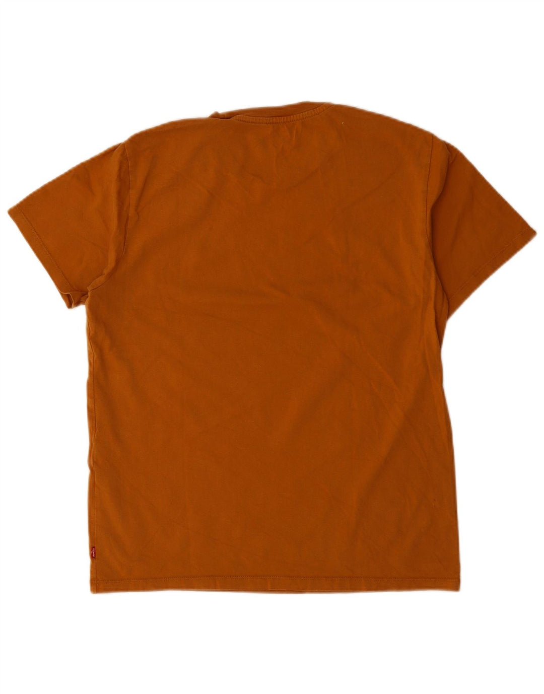 Levi's Mens Standard Fit Graphic T-Shirt Top Medium Brown Cotton