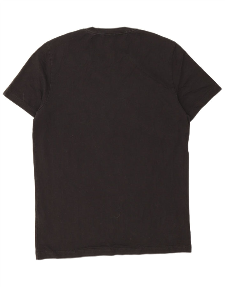 Dondup Mens T-Shirt Top Medium Black Cotton