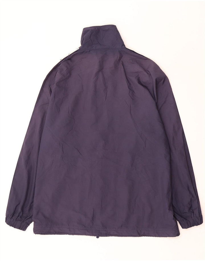 Kappa Mens Rain Jacket UK 42 XL Navy Blue Colourblock Polyester