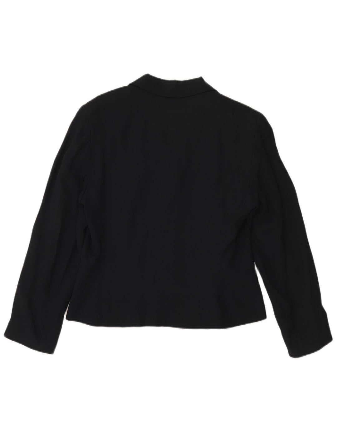 MARELLA Womens 4 Button Blazer Jacket UK 16 Large Navy Blue Viscose