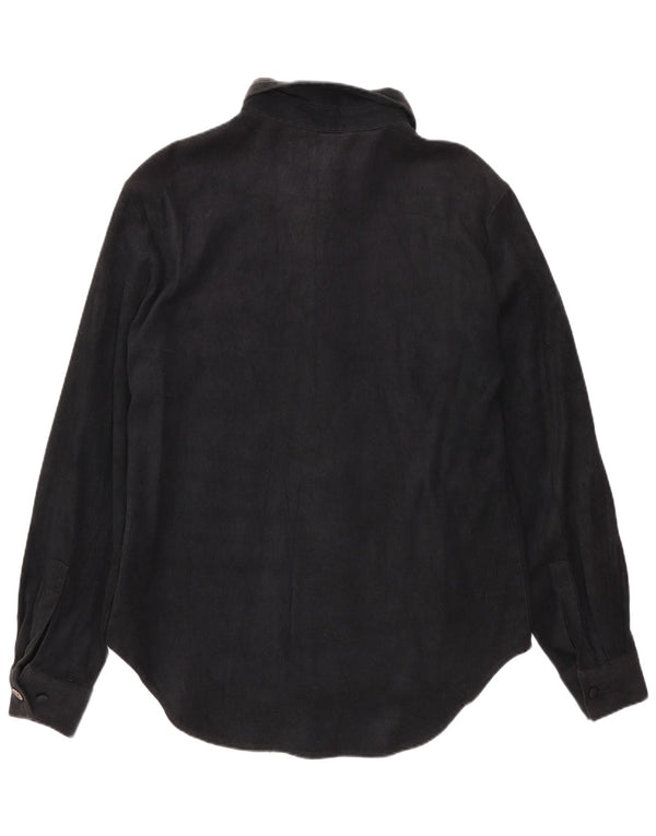Armani Jeans Womens Shirt UK 14 Large  Black