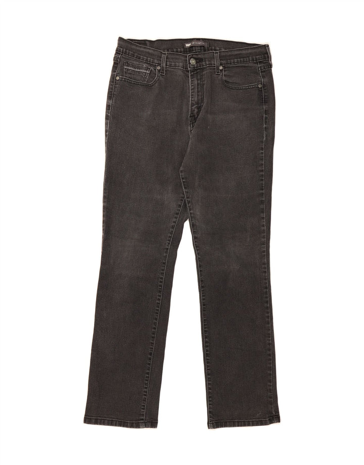 LEVI'S Womens 505 Straight Jeans W32 L29 Grey Vintage Levi's and Second-Hand Levi's from Messina Hembry 
