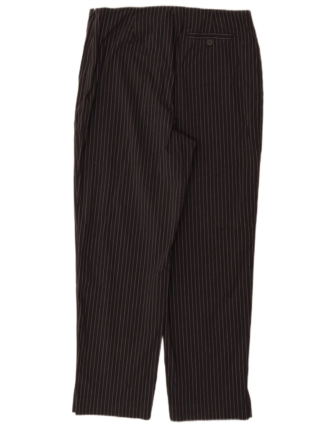 BROOKS BROTHERS Womens 346 Casual Trousers US 12 Large W30 L28 Black