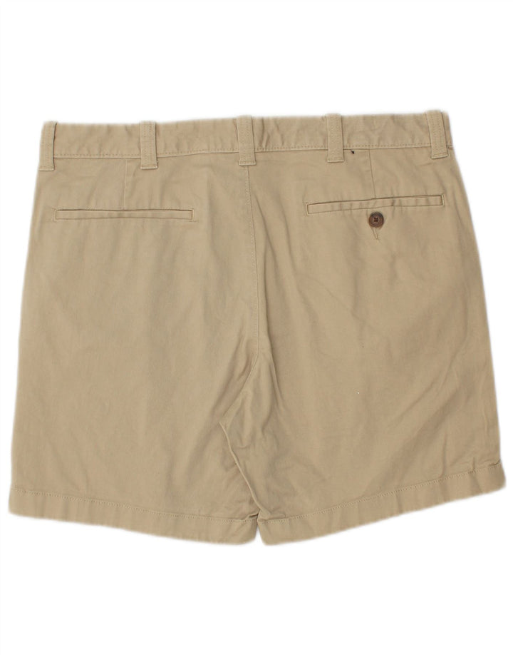 J. CREW Mens Chino Shorts W32 Medium  Beige Cotton