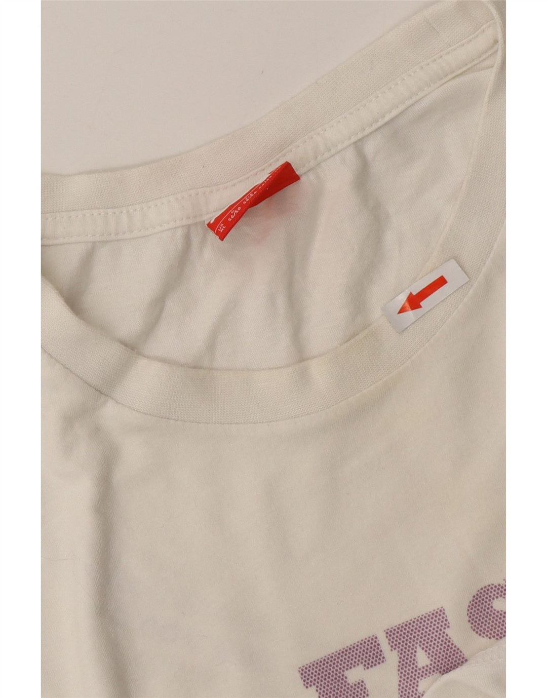 PUMA Mens Graphic T-Shirt Top XL White