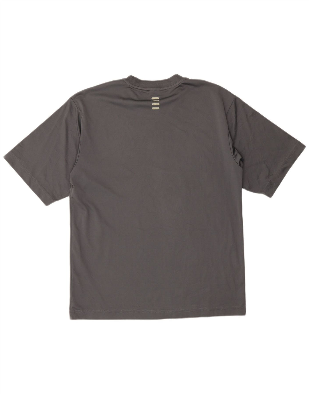 Fila Mens T-Shirt Top Small Grey Polyester