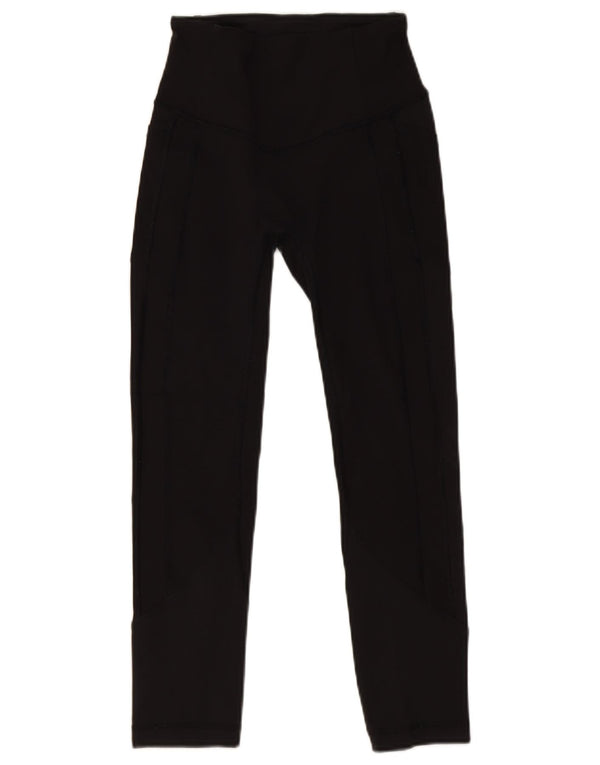 Lululemon Womens Capri Leggings US 4 Small  Black