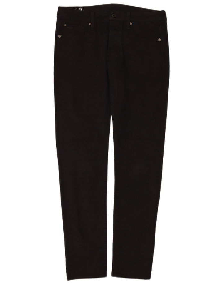 G-STAR Mens Slim Jeans W31 L34 Black Polyester