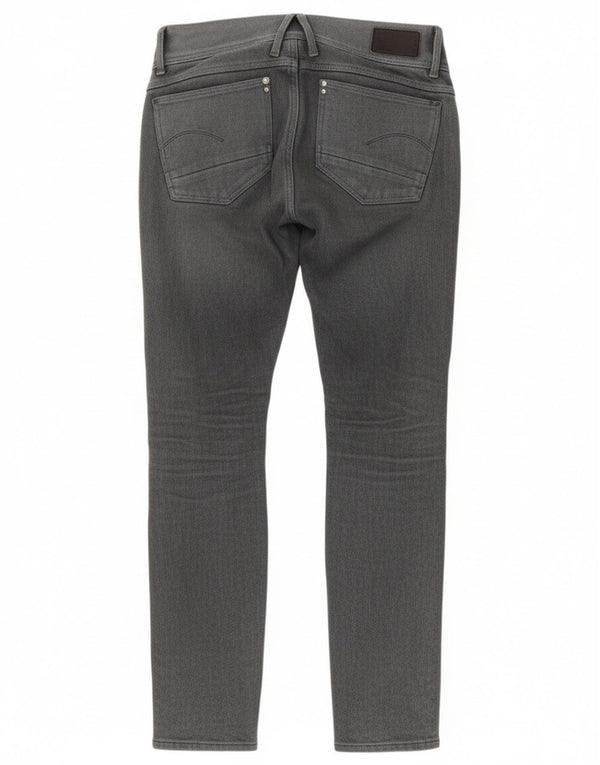 G-Star Womens Lynn Skinny Jeans W26 L30 Grey