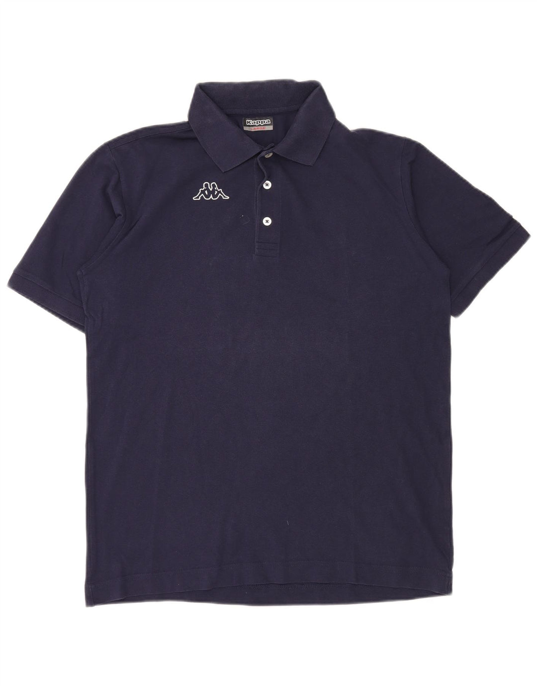KAPPA Mens Polo Shirt Large Navy Blue