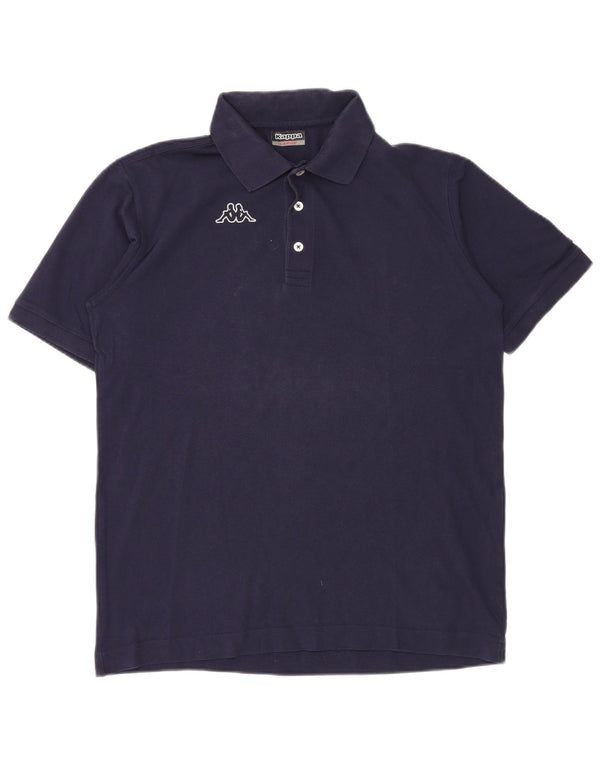 KAPPA Mens Polo Shirt Large Navy Blue