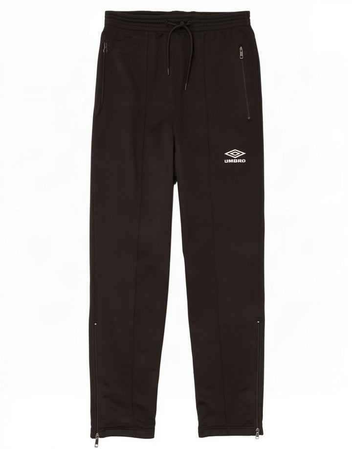 Umbro Mens Tracksuit Trousers Small Black