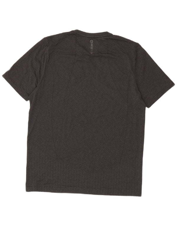 Under Armour Mens T-Shirt Top Large Black Nylon
